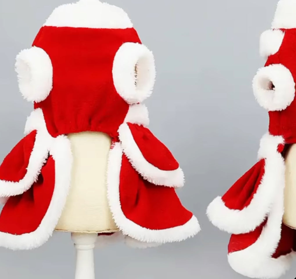 Christmas Dog Dresses Dog