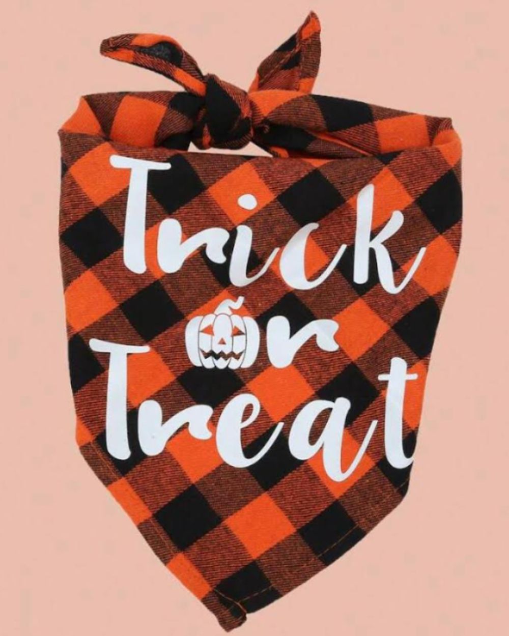 Halloween Trick or Treat Dog Bandana