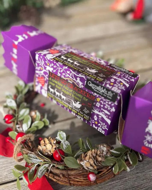 Dog Treats Advent Calendar plus Christmas Cracker