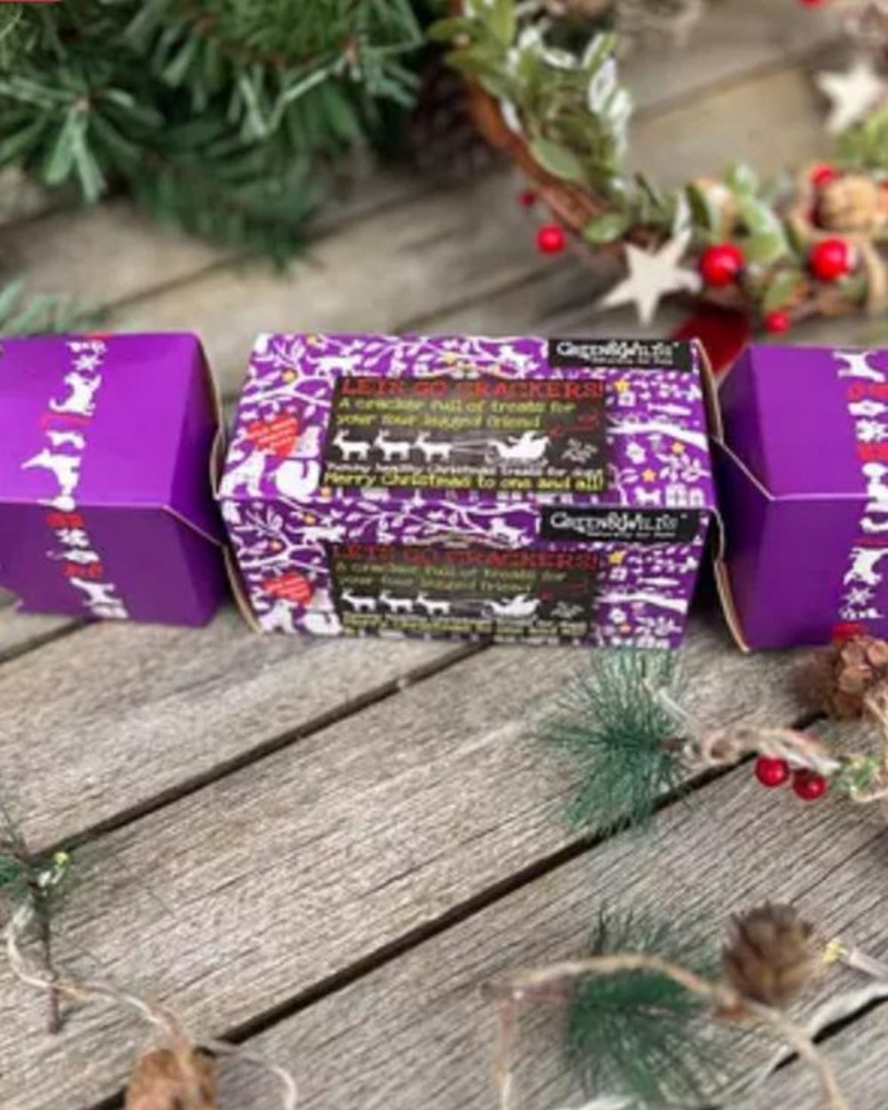 Dog Treats Advent Calendar plus Christmas Cracker