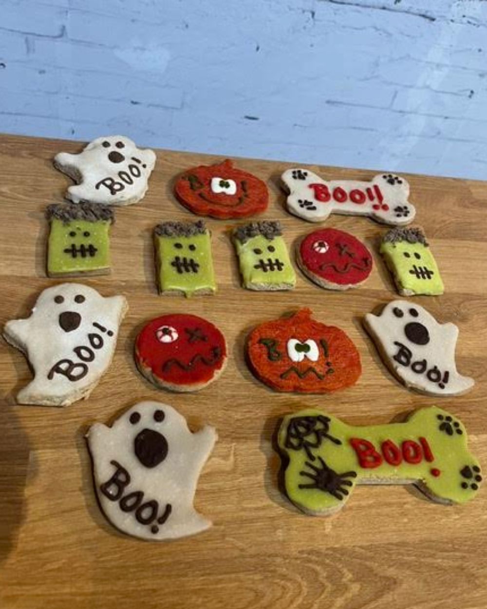 Halloween All Natural Dog Treats with Big Bone Large Variety Pack