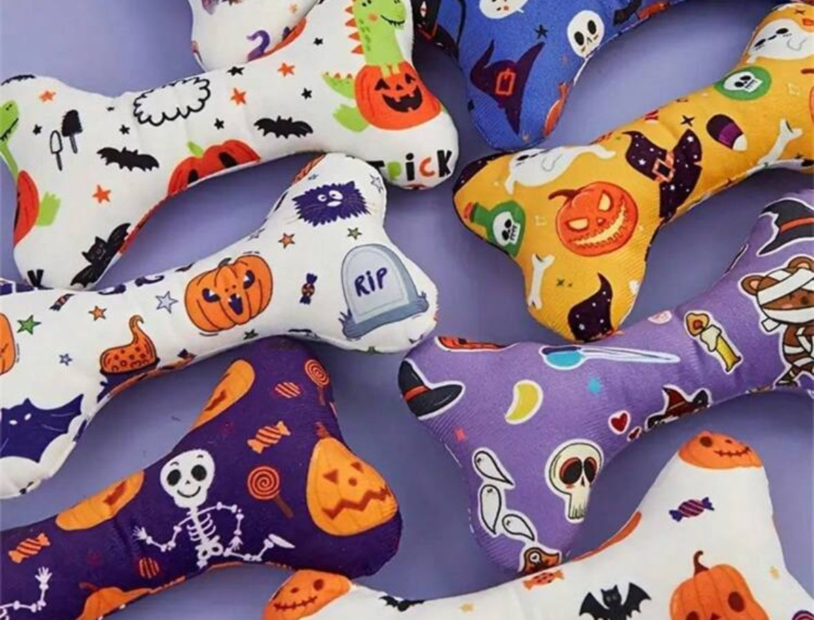 Halloween Dog Bone Toys