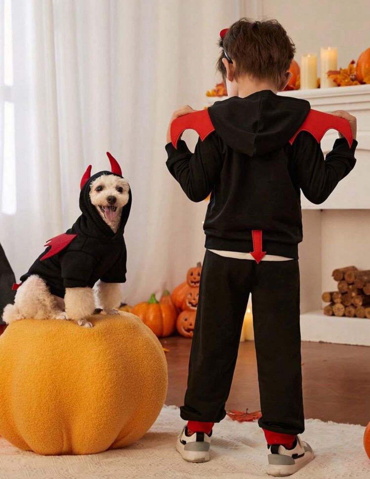 Halloween Demon Cosplay Pet Sweatshirt