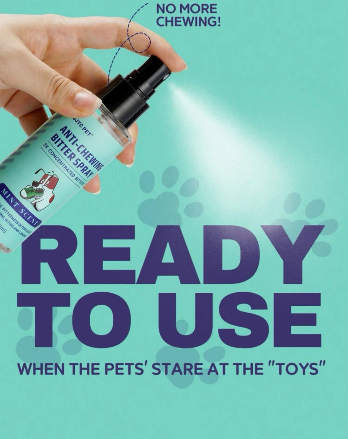 Apple No Chew Spray for Dogs, Stops Chewing
