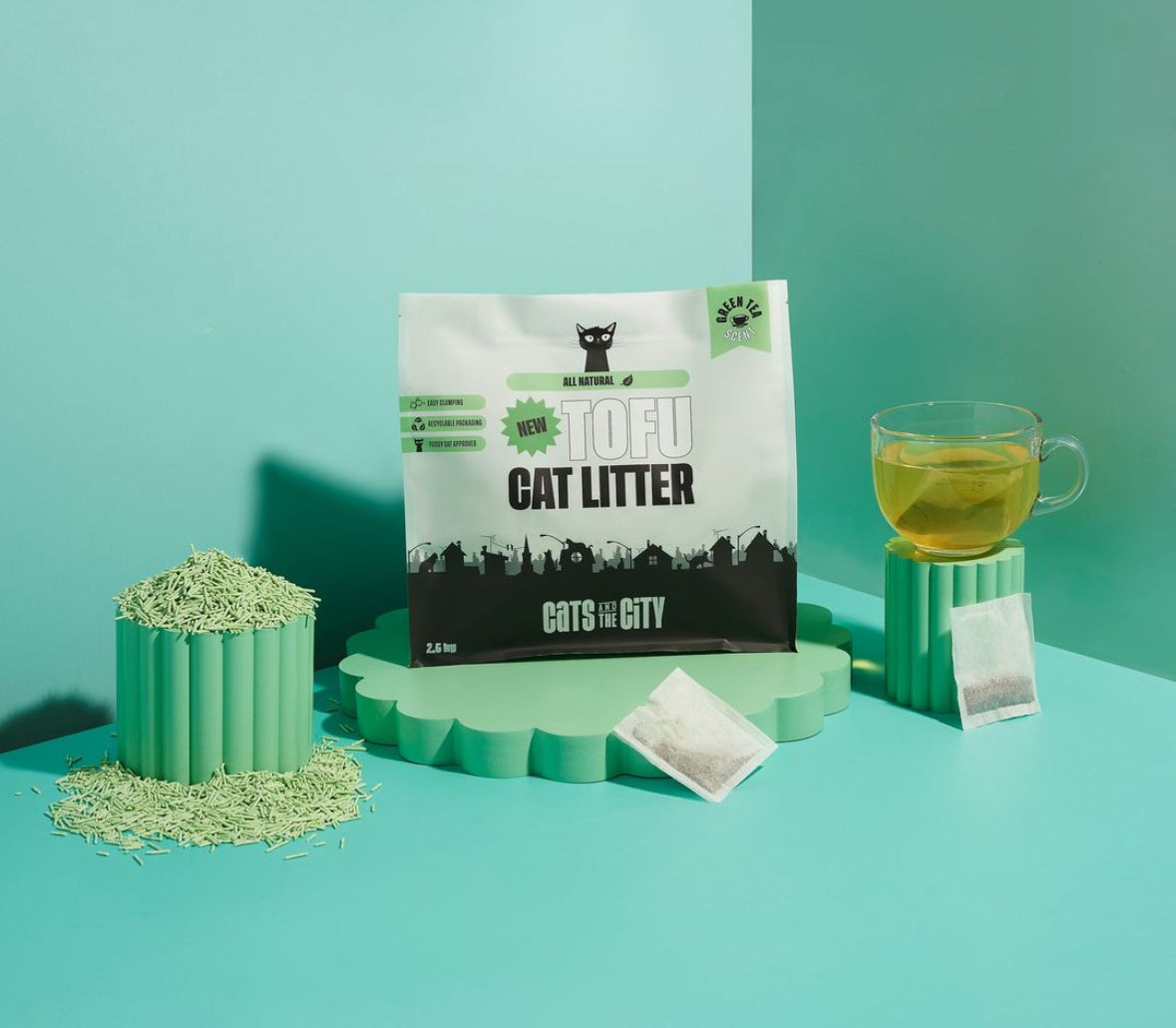 CHARCOAL TOFU CAT LITTER