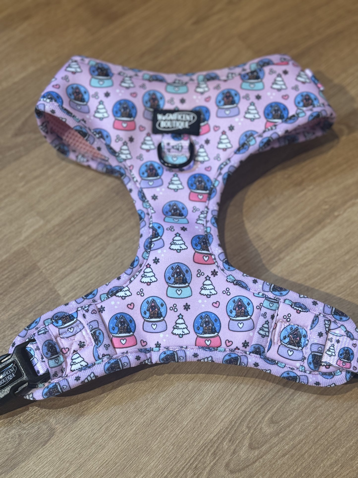 Merry Woofmas Adjustable Dog Harness