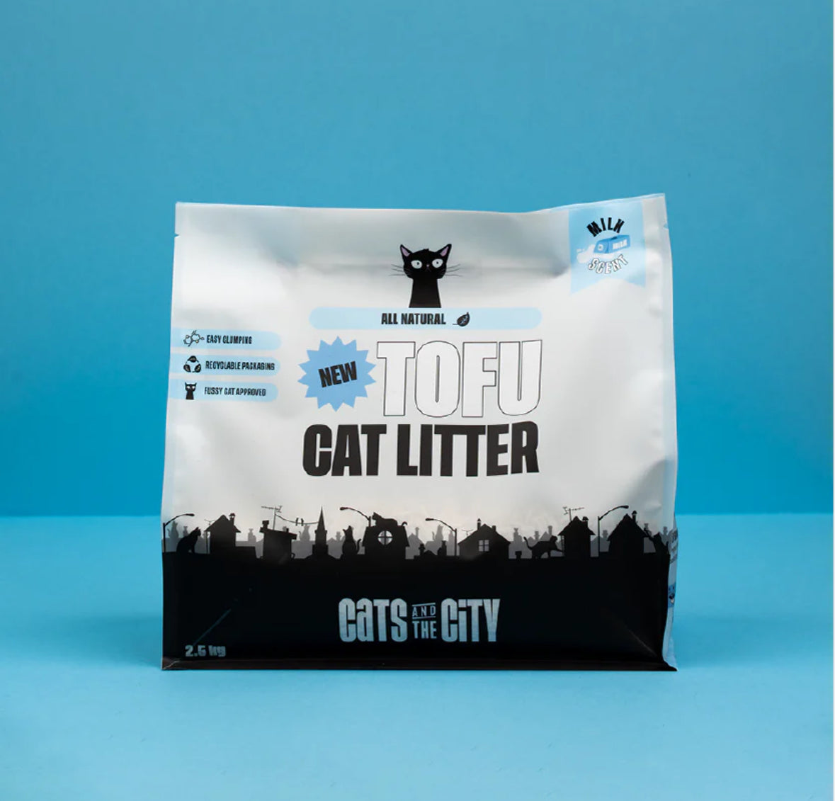 CHARCOAL TOFU CAT LITTER