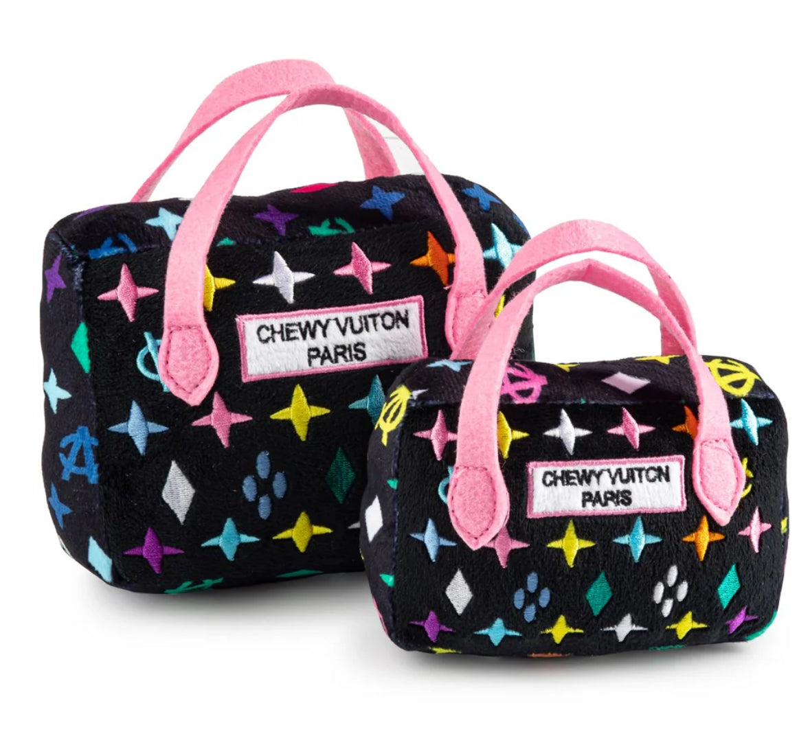 Black Monogram Chewy Vuiton Handbag