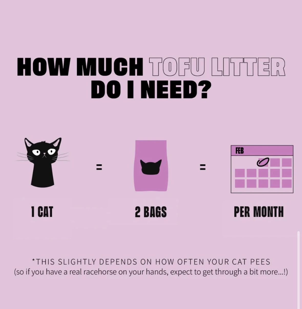 CHARCOAL TOFU CAT LITTER