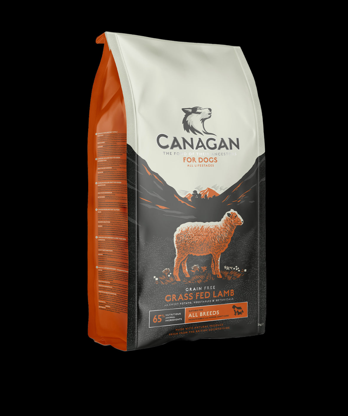 DRY DOG FOOD
GRASS FED LAMB