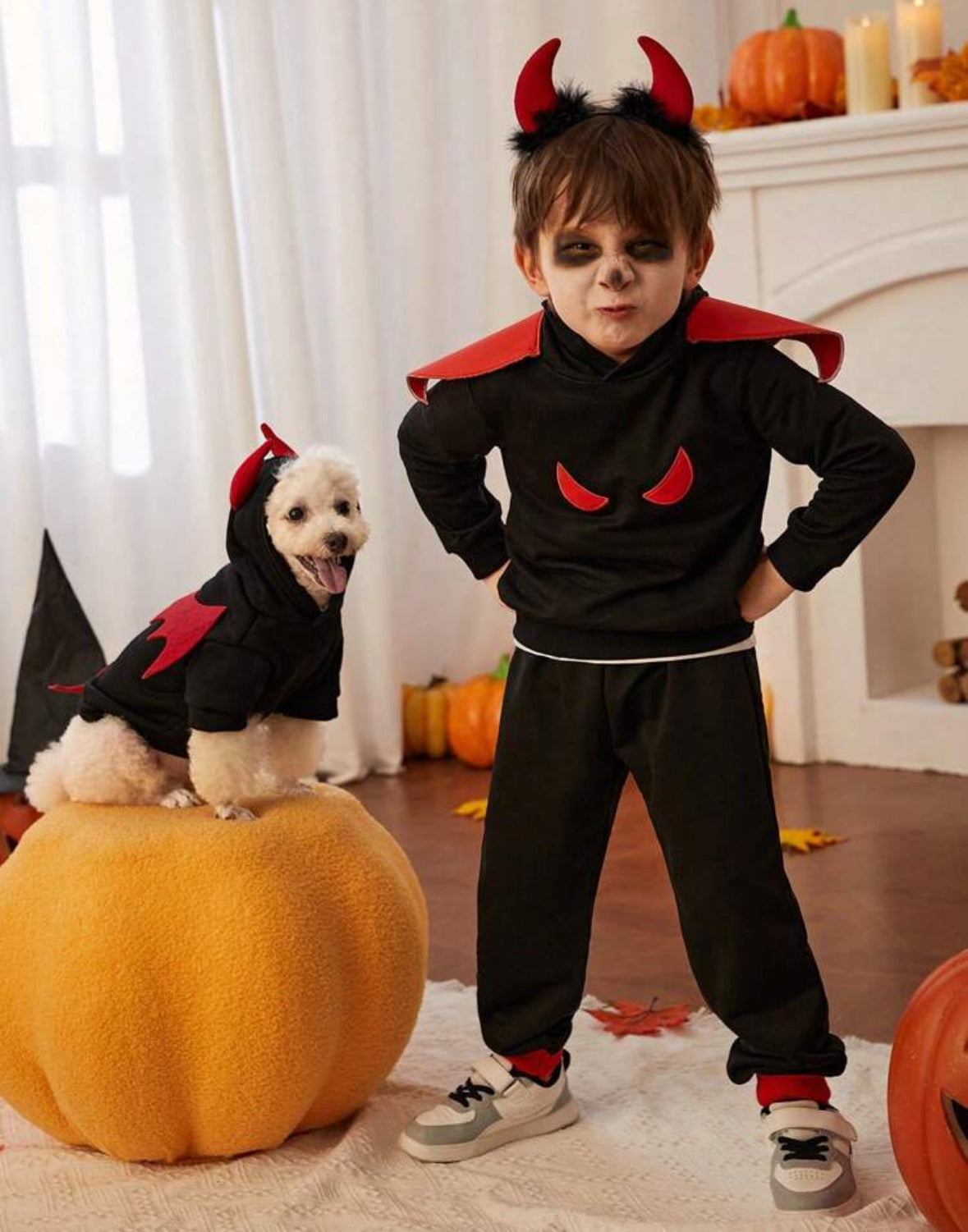 Halloween Demon Cosplay Pet Sweatshirt