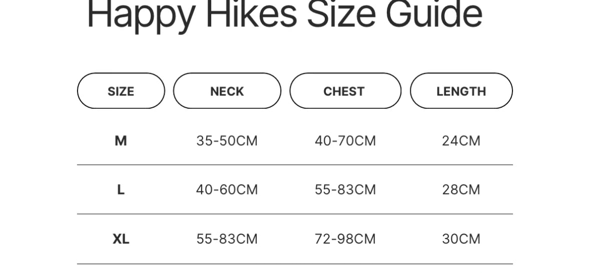 Happy Hikes No Pull Dog Harness - Love Hearts Pink