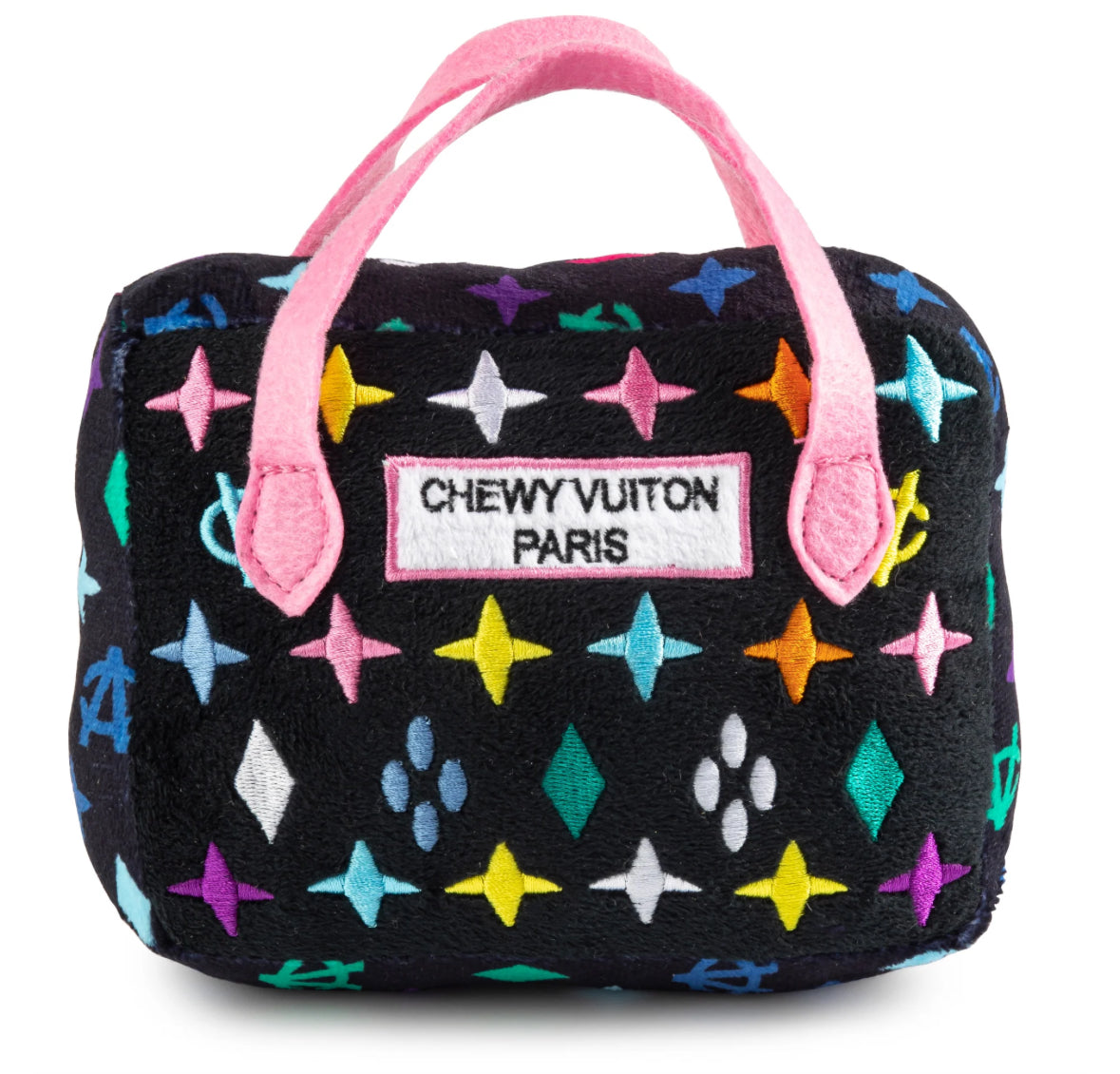 Black Monogram Chewy Vuiton Handbag