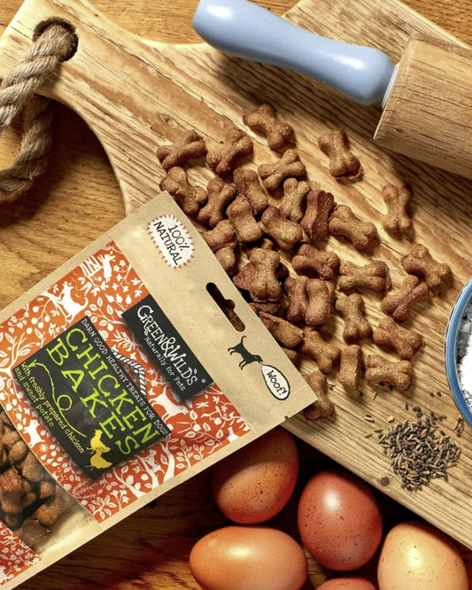 Green and Wilds Baked Chicken Dog Treats Natural Dog Treat