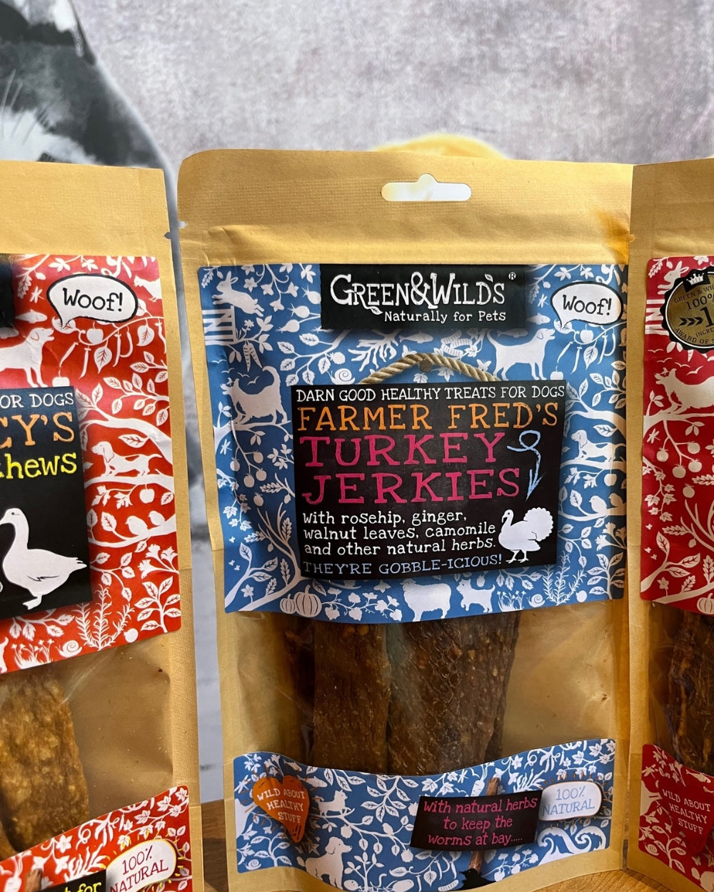 Green and Wilds Natural Dog Treats Bundle