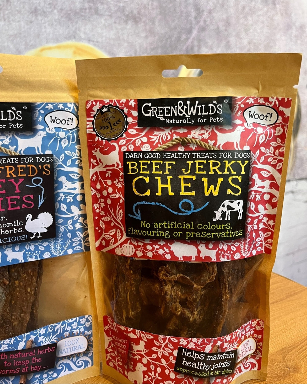 Green and Wilds Natural Dog Treats Bundle