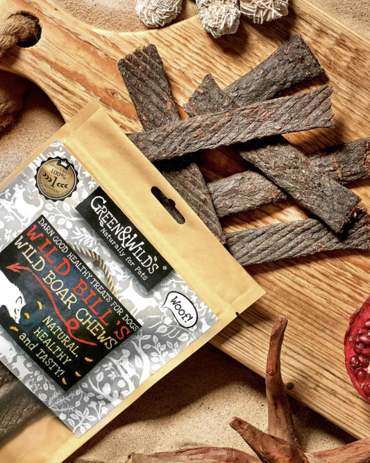 Green and Wilds Wild Boar Natural Dog Treat