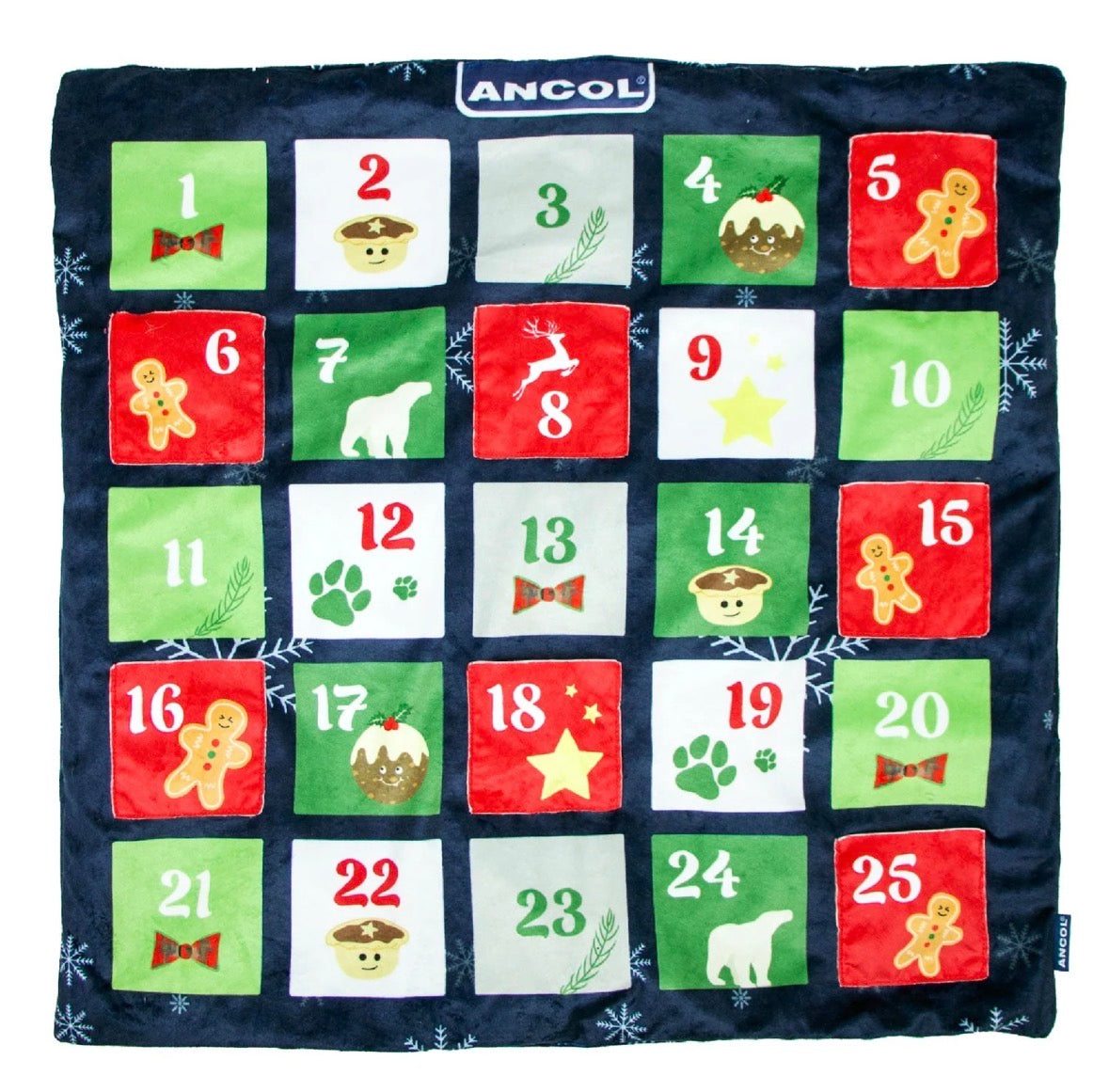 Ancol Advent Snuffle Mat – Christmas Scent Game for Dogs