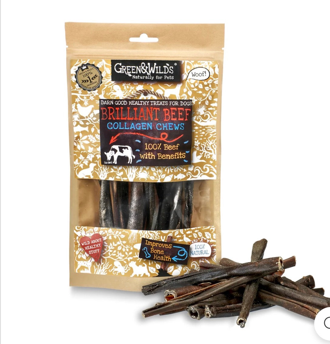 Brilliant Beef Collagen Chews, 100g