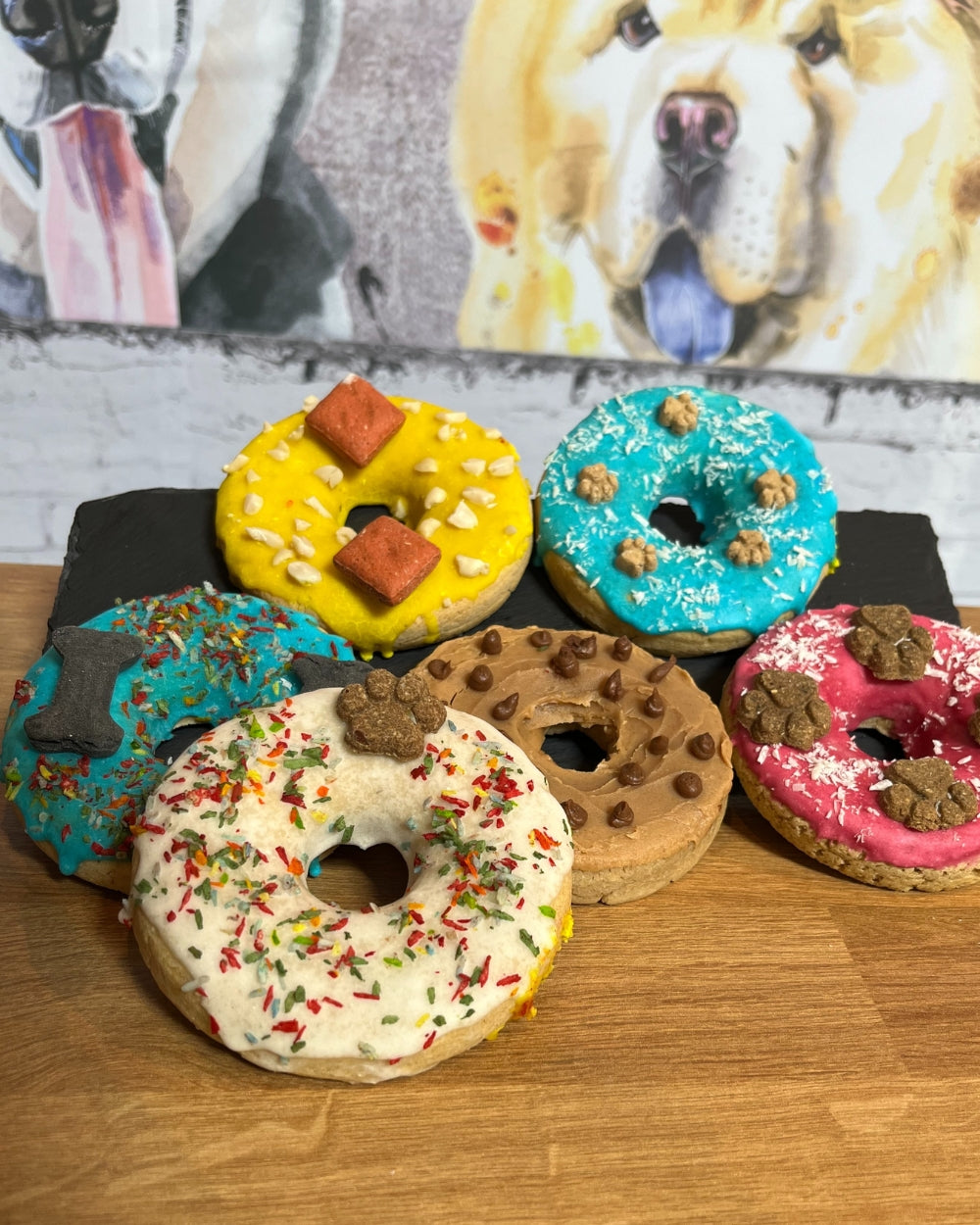 All natural Doughnut, donuts dog treat