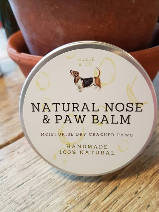 Natural Dog Paw & Nose Balm | Soften and Moisturise Dry Paws | Handmade