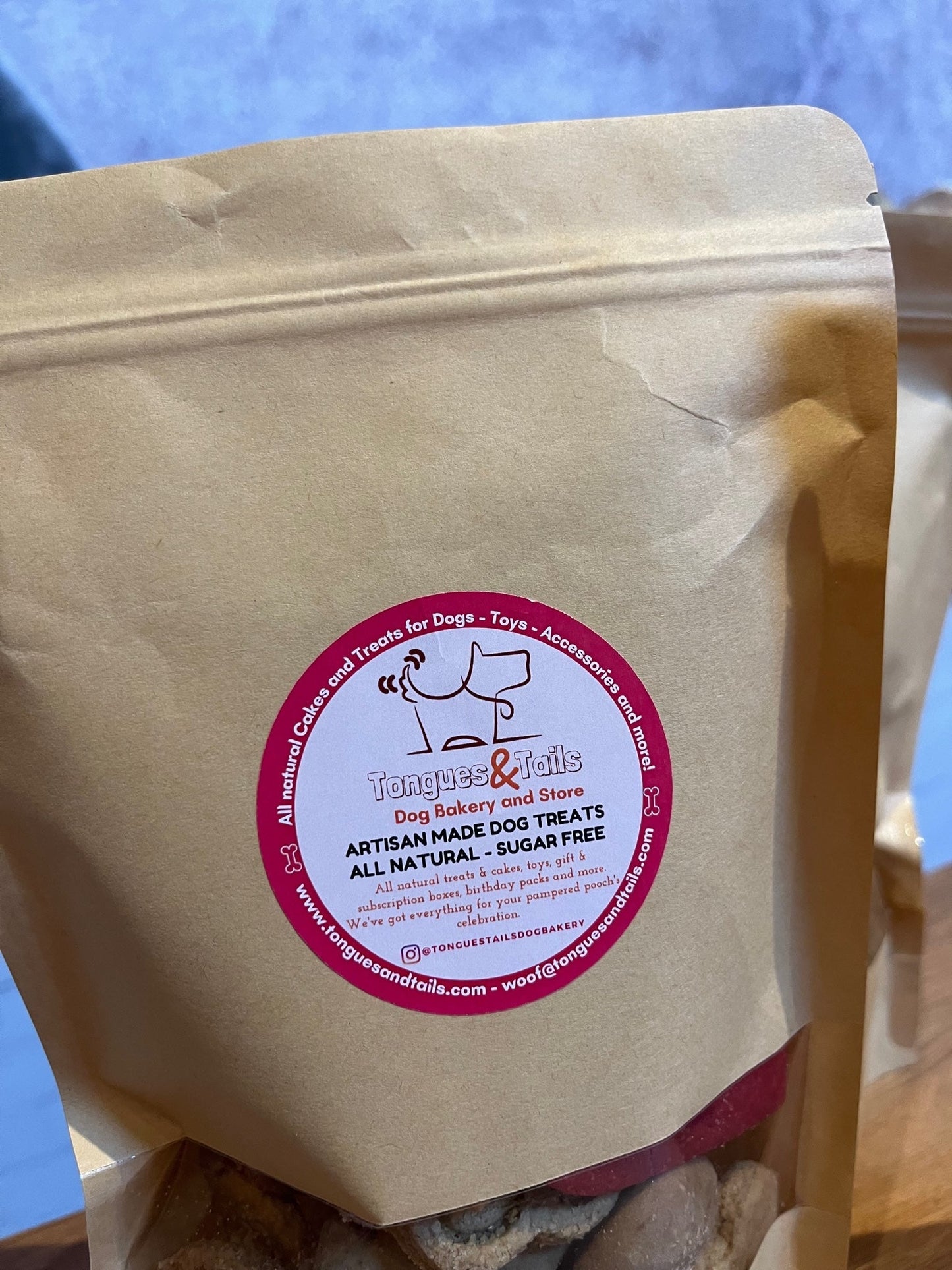 Tongues and Tails Baked Dog Treats