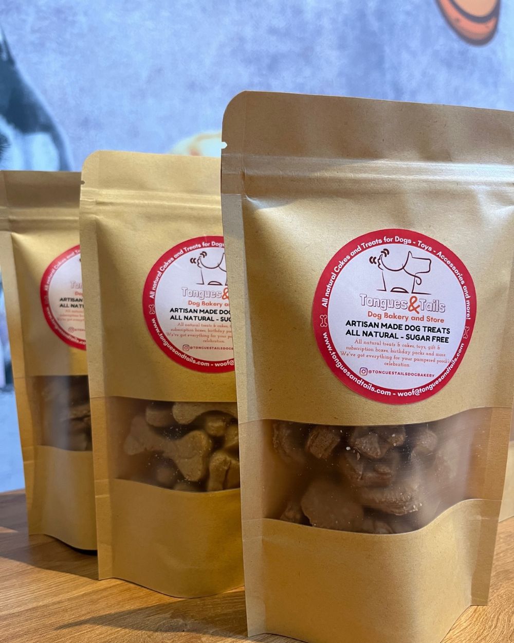 Tongues and Tails Baked Dog Treats
