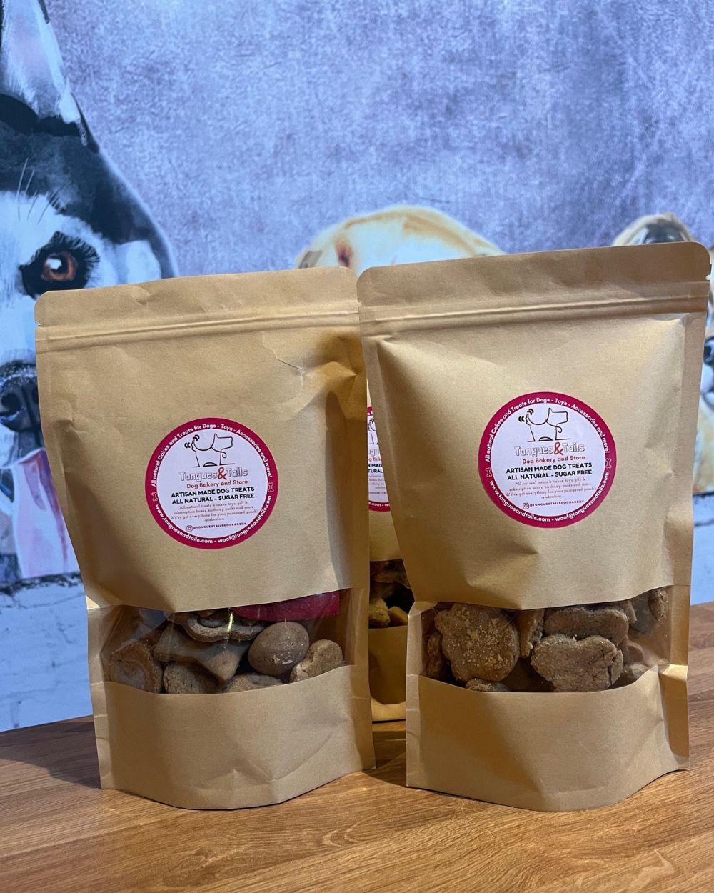 Tongues and Tails Baked Dog Treats