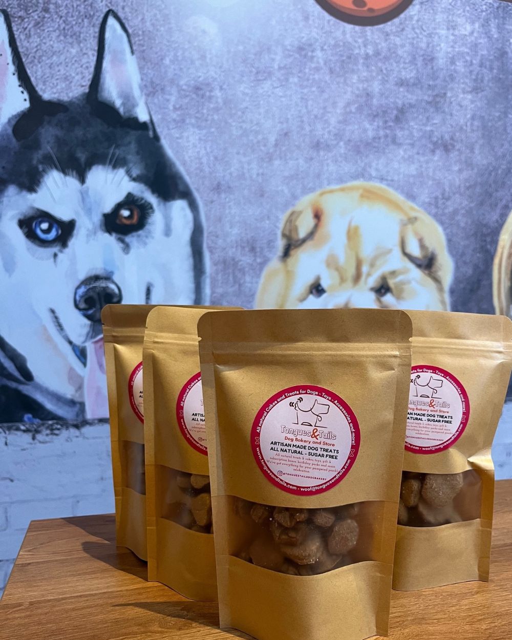 Tongues and Tails Baked Dog Treats