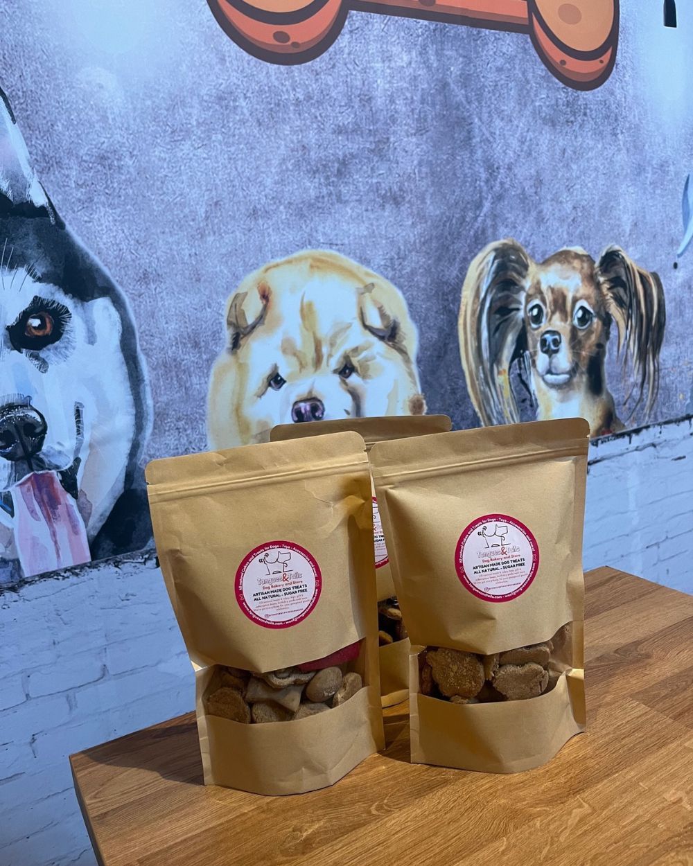 Tongues and Tails Baked Dog Treats