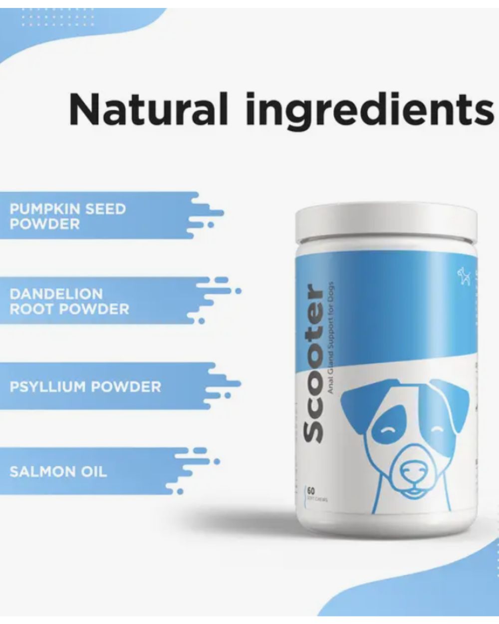 SCOOTER – Anal Gland Supplement for Dogs and Puppies