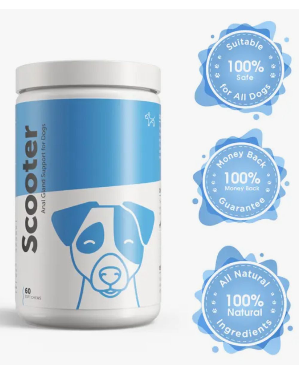 SCOOTER – Anal Gland Supplement for Dogs and Puppies