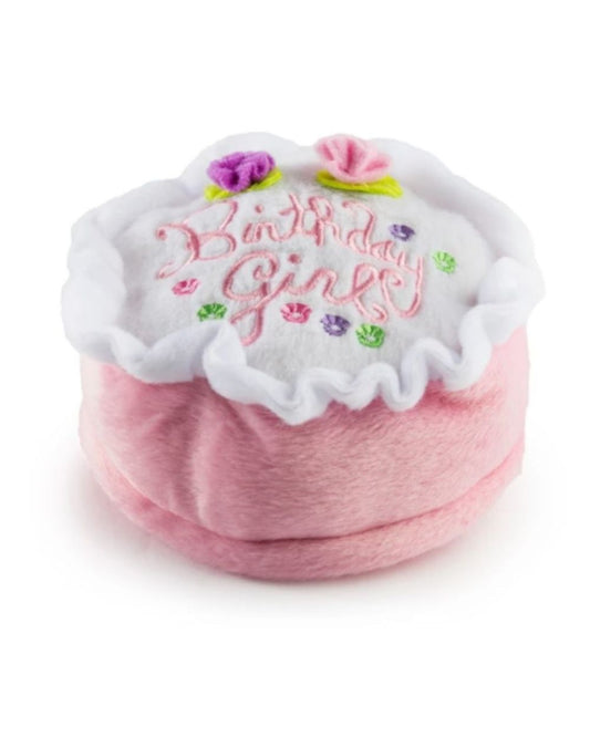 Birthday Girl Toy Squeaker Plush Dog Toy Haute Diggity Dog