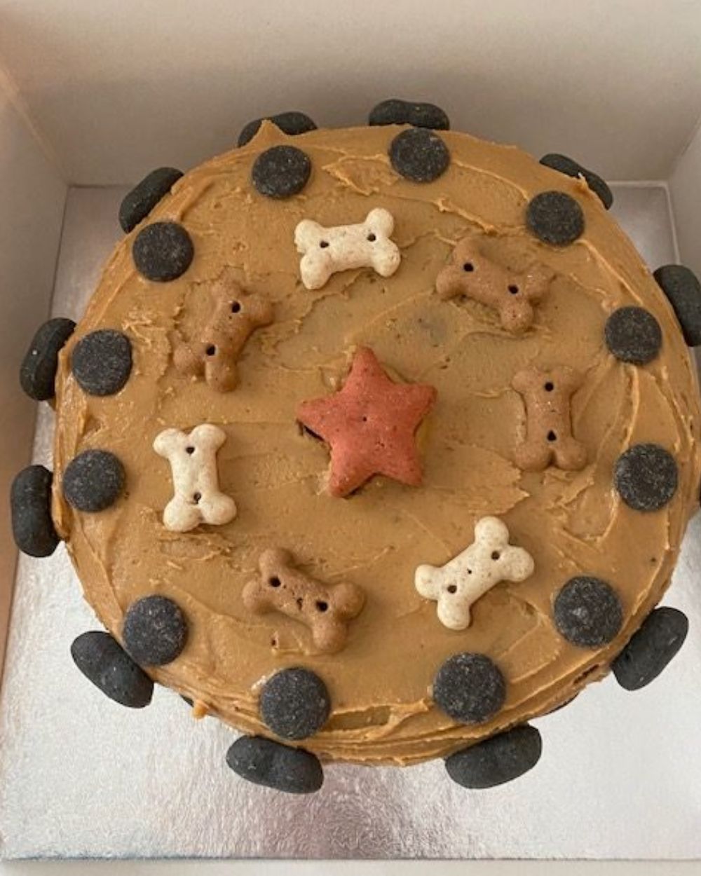 All natural Dog cake