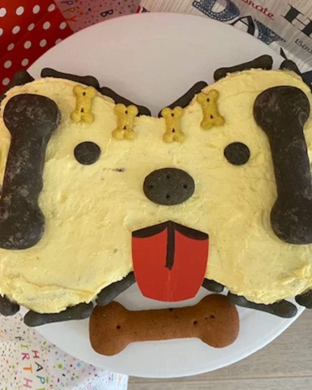 All natural Dog cake