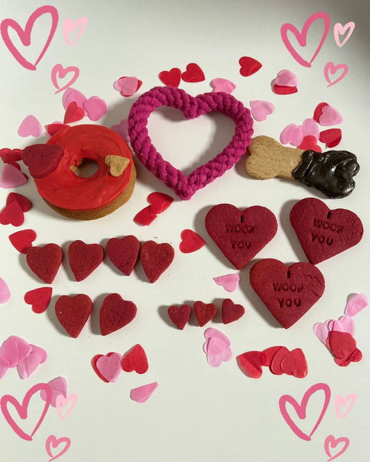 Valentine's Dog Treats Box