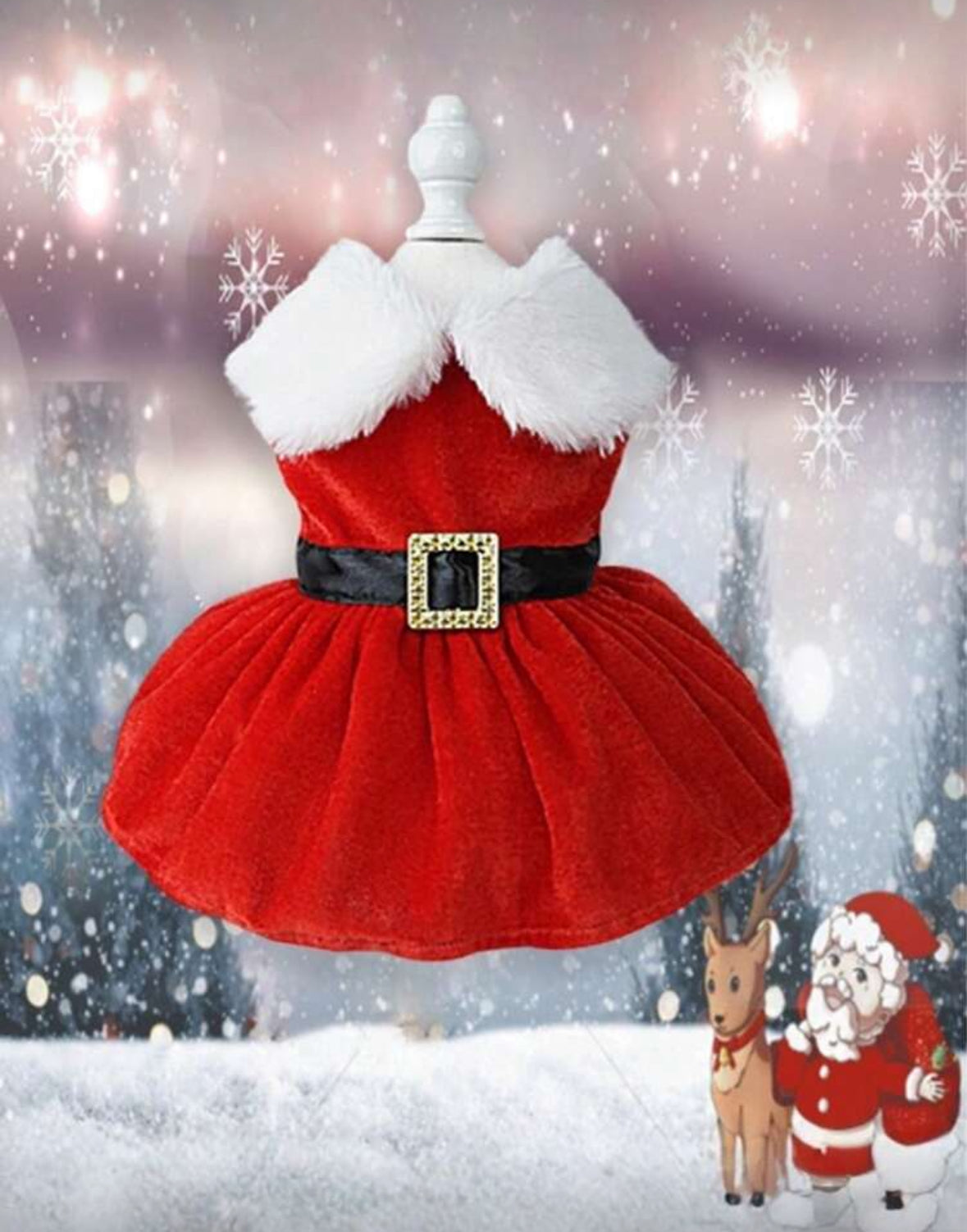 Christmas dress for Dog and Cat