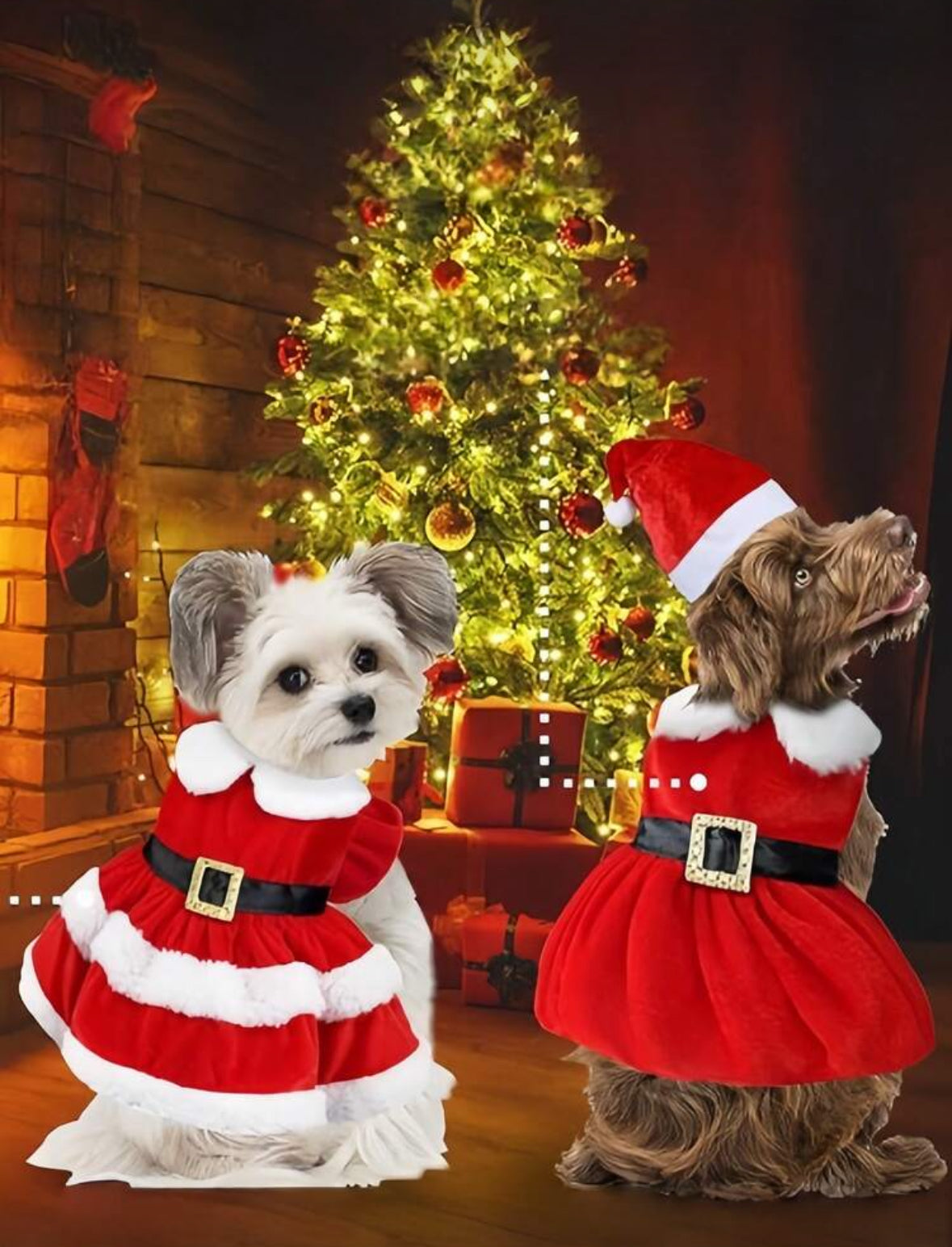 Christmas dress for Dog and Cat