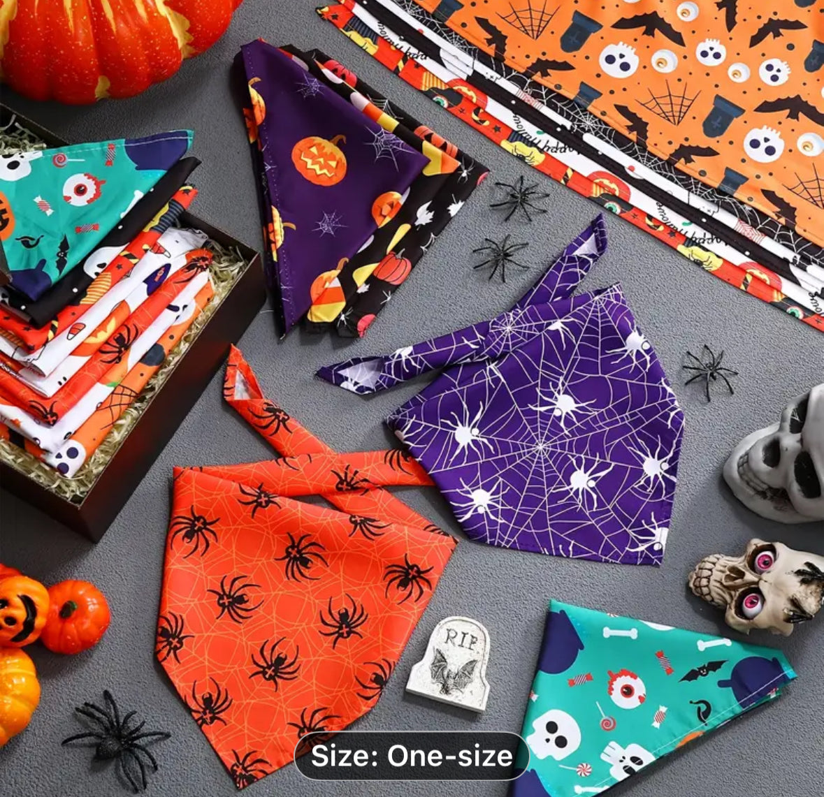 Halloween Bandana for Dog