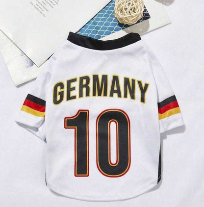 ⚽ World Cup Dog Clothing Collection – International Style for Your Dog pup