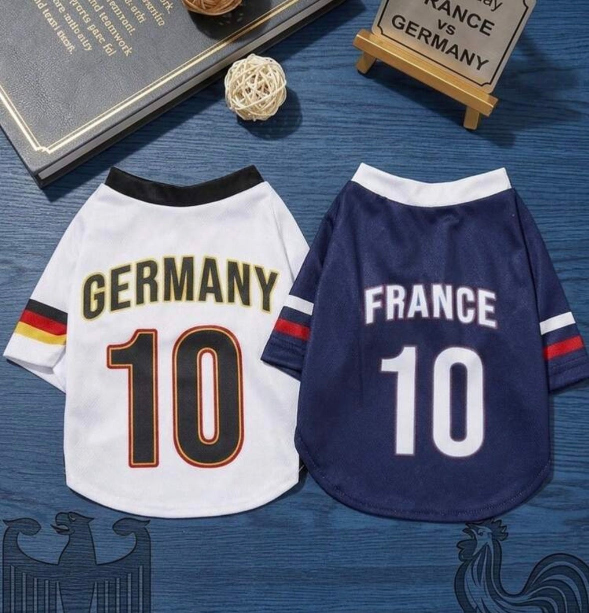 ⚽ World Cup Dog Clothing Collection – International Style for Your Dog pup