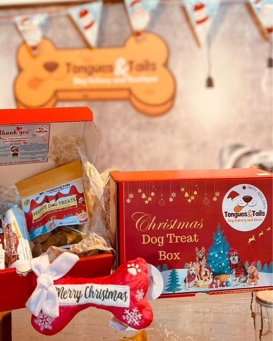 All Natural Dog Treats Christmas Box