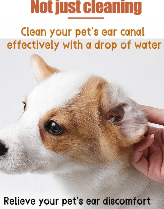 Dog Ear Cleaner – Gentle Liquid Ear Cleaning Solution for Dogs | Daily Ear Hygiene & Care 🐶✨