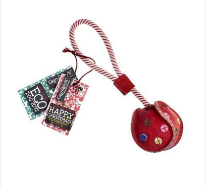 Christmas toys Monsieur Bauble - Eco Dog Toy