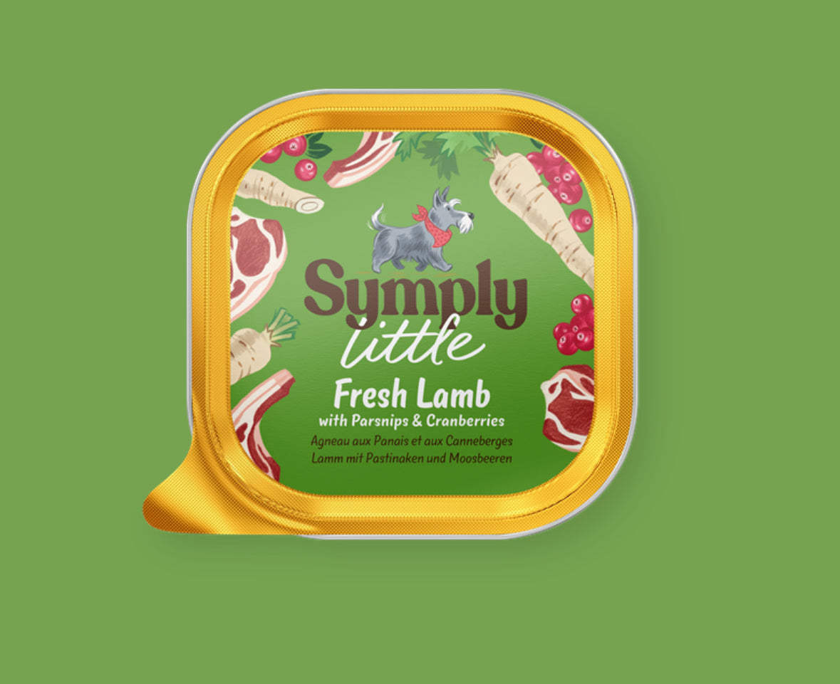 Symply Little
Lamb
100g Wet Dog Food