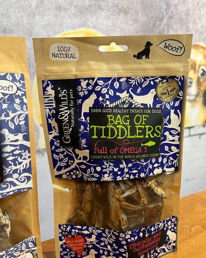 Green and Wilds Cod and Tiddlers Natural Dog Treat