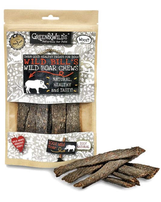 Green and Wilds Wild Boar Natural Dog Treat