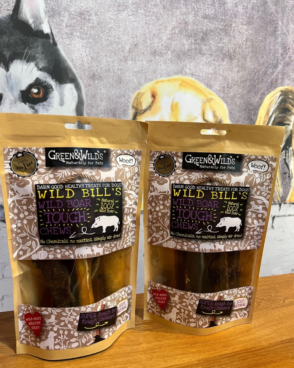 Green and Wilds Wild Boar Natural Dog Treat