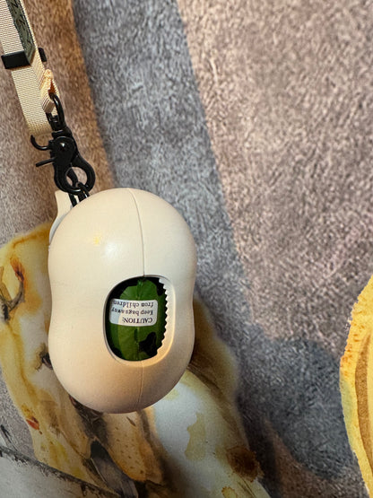 Pet Water Bottle & Waste Bag Storage With Strap BRAND NEW