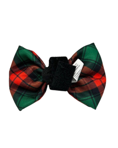 Pablo and Co Winston Plaid Dog Bow Tie